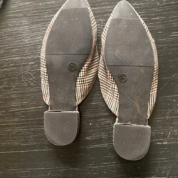 Floral and houndstooth mules - Picture 2 of 3